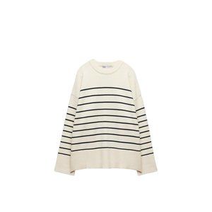ZARA STRIPED KNIT SWEATER STRIPED SIZE S | 3519/126